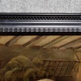 Painting: Flemish School of the 18th century: oil on panel / the stable