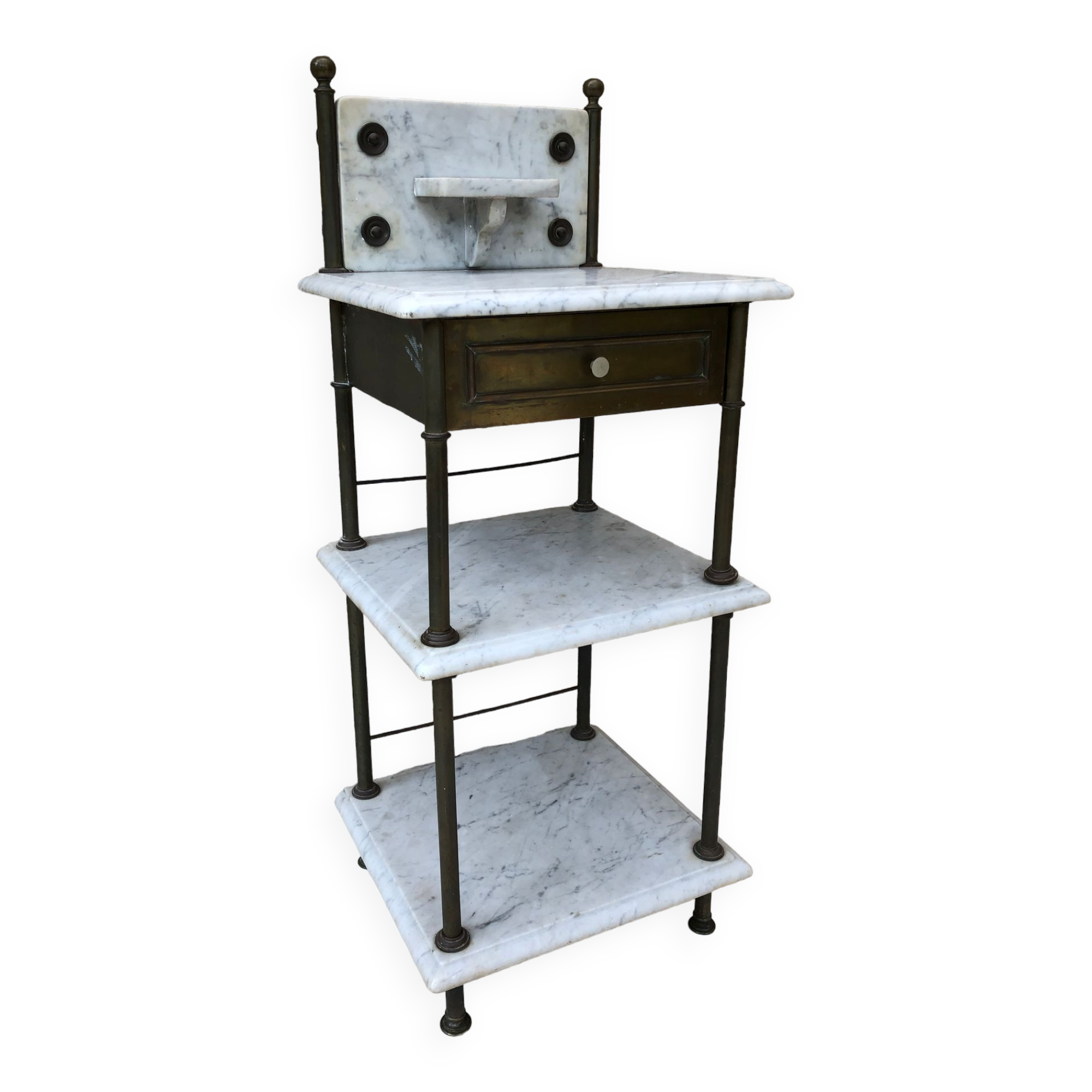Art Nouveau bedside table