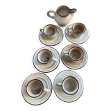 Tasses à café en grès de Niderviller