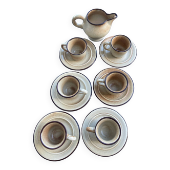 Niderviller stoneware coffee cups