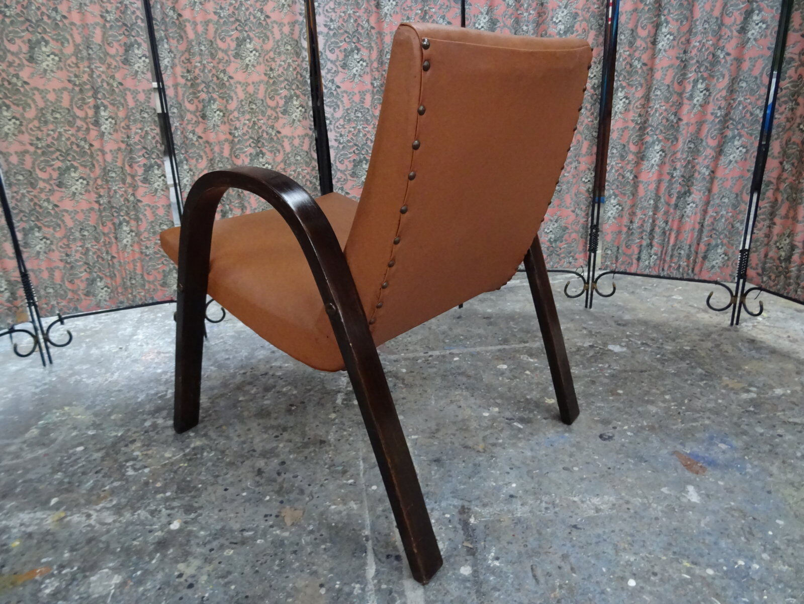 Pair of bow wood Steiner chairs