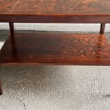 Table basse scandinave en palissandre, 1960s