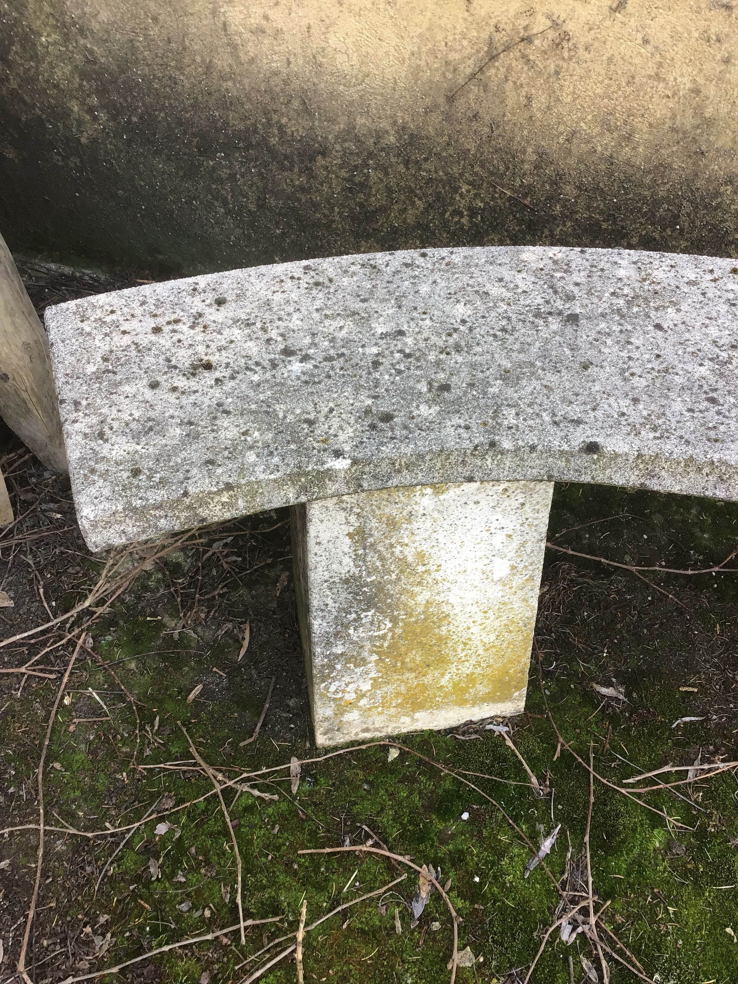 Stone bench