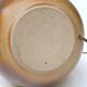 Lamp foot "ball" in signed sandstone, 70s