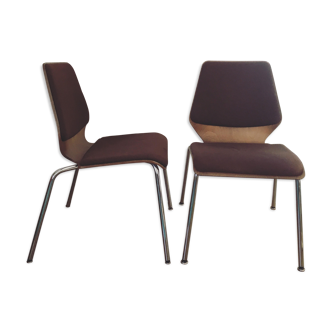 Pair of 80s Sitag chairs
