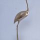 Two solid brass XL birds H. 48 cm