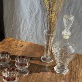 Carafe with grape-shaped stopper H27