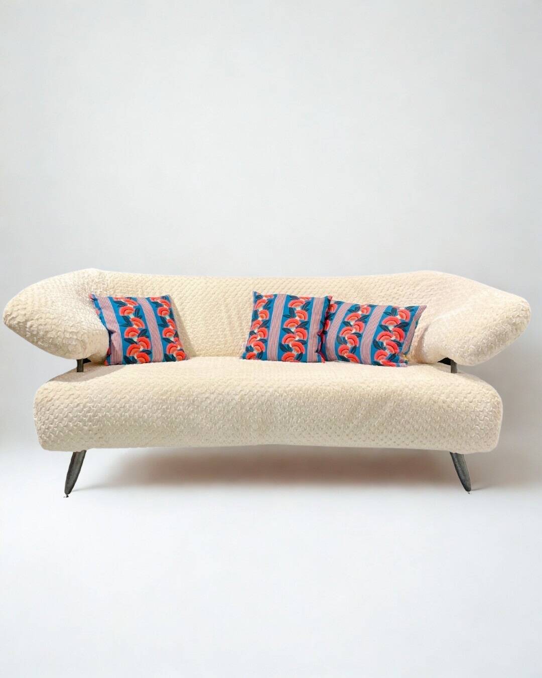 Vintage three-seater sofa