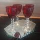 Lot 4water glasses or vintage wine