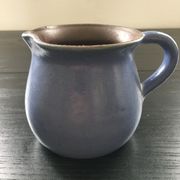 Blue stoneware jug