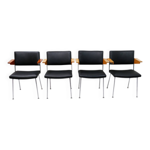 Ensemble de 4 fauteuils - gispen