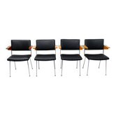 Ensemble de 4 fauteuils par A. Cordemeyer pour Gispen