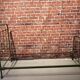 Green metal bed, 1 place