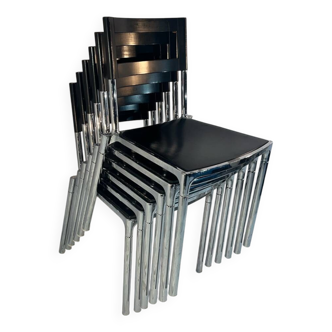 Italian Segis chrome chair