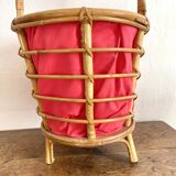 Vintage rattan worker