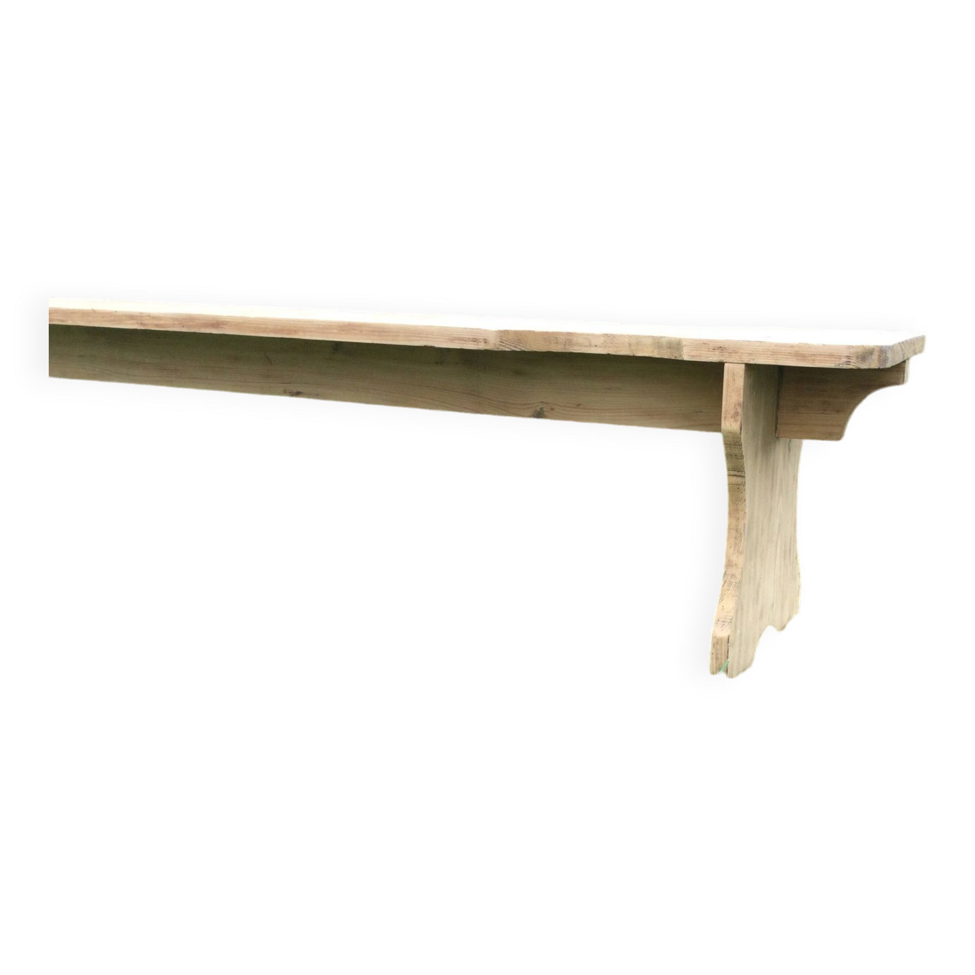 Large old fir bench