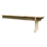 Large old fir bench