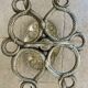 Art Nouveau style solid brass umbrella stand