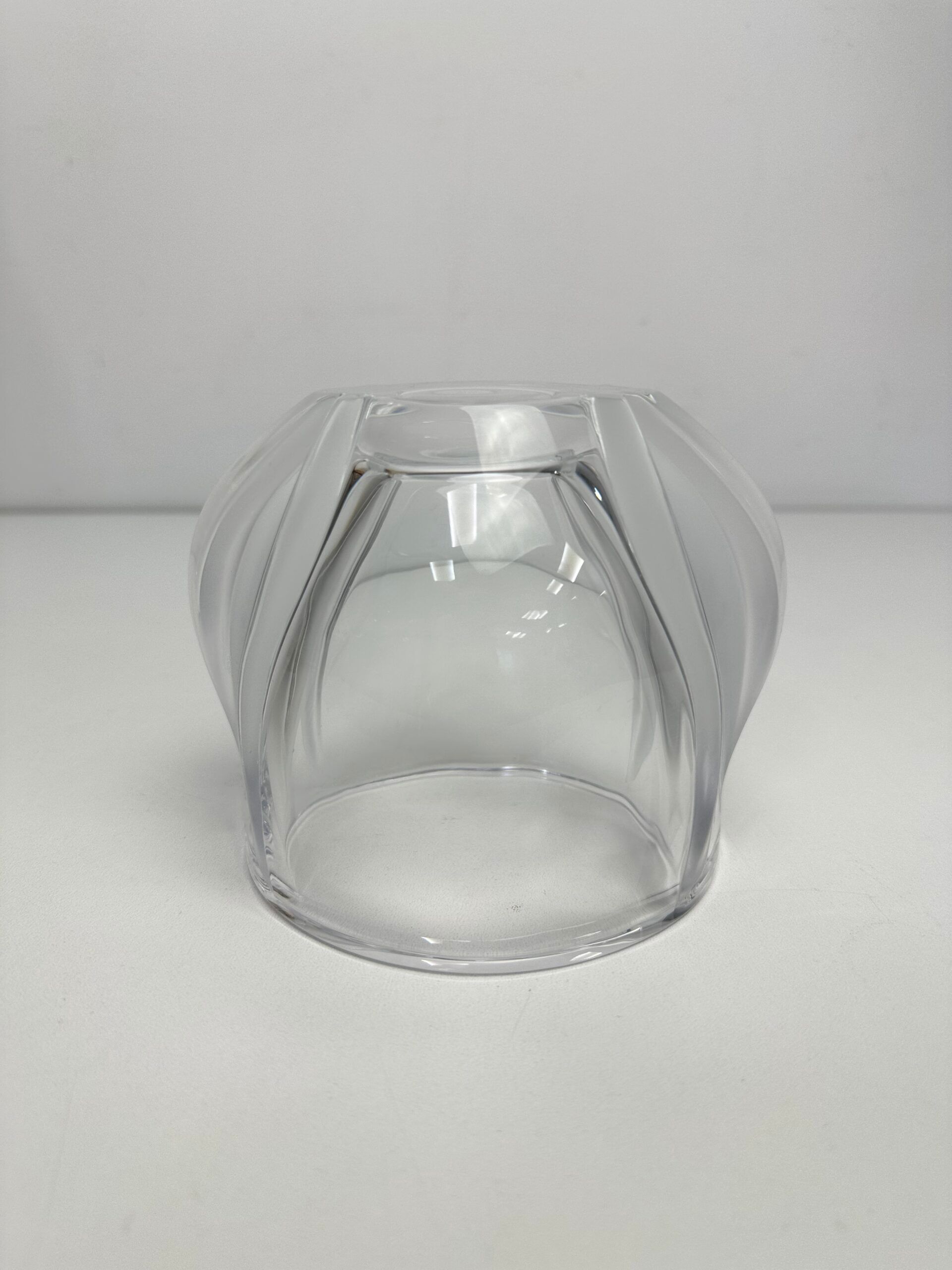 Lalique Vase Two Tulips