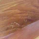 Scandinavian cup in solid teak