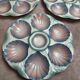 Set of 5 oyster plates Digoin Sarreguemines no. 32 – Antique majolica