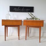 Pair of scandinavian bedside tables