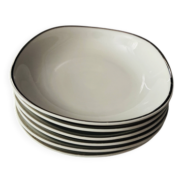 Soft porcelain plates Schirnding Bavaria