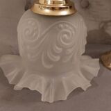 Skirted hanging chandelier