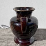 Ceramic vase with glaze 1970