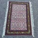 Hand-woven artisanal rug 99/142cm