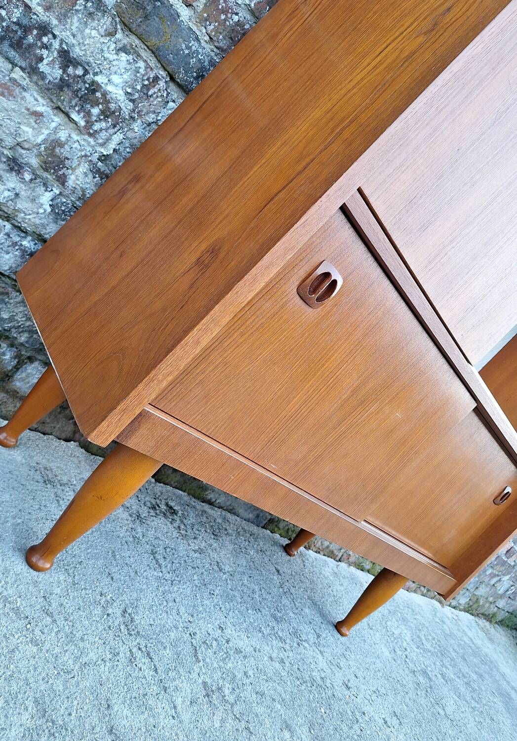 Vintage sideboard, antique bar cabinet, bookcase