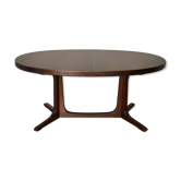 Baumann oval dining table with 2 extensions Scandinavian design