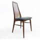 Set of 6 Danish chairs from Niels Koefoed Scandinavian EVA model 1960