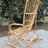 Rocking rattan 60s