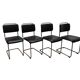 Ensemble de 4 chaises de salle à manger Gispen 101