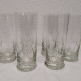 Large crystal glasses