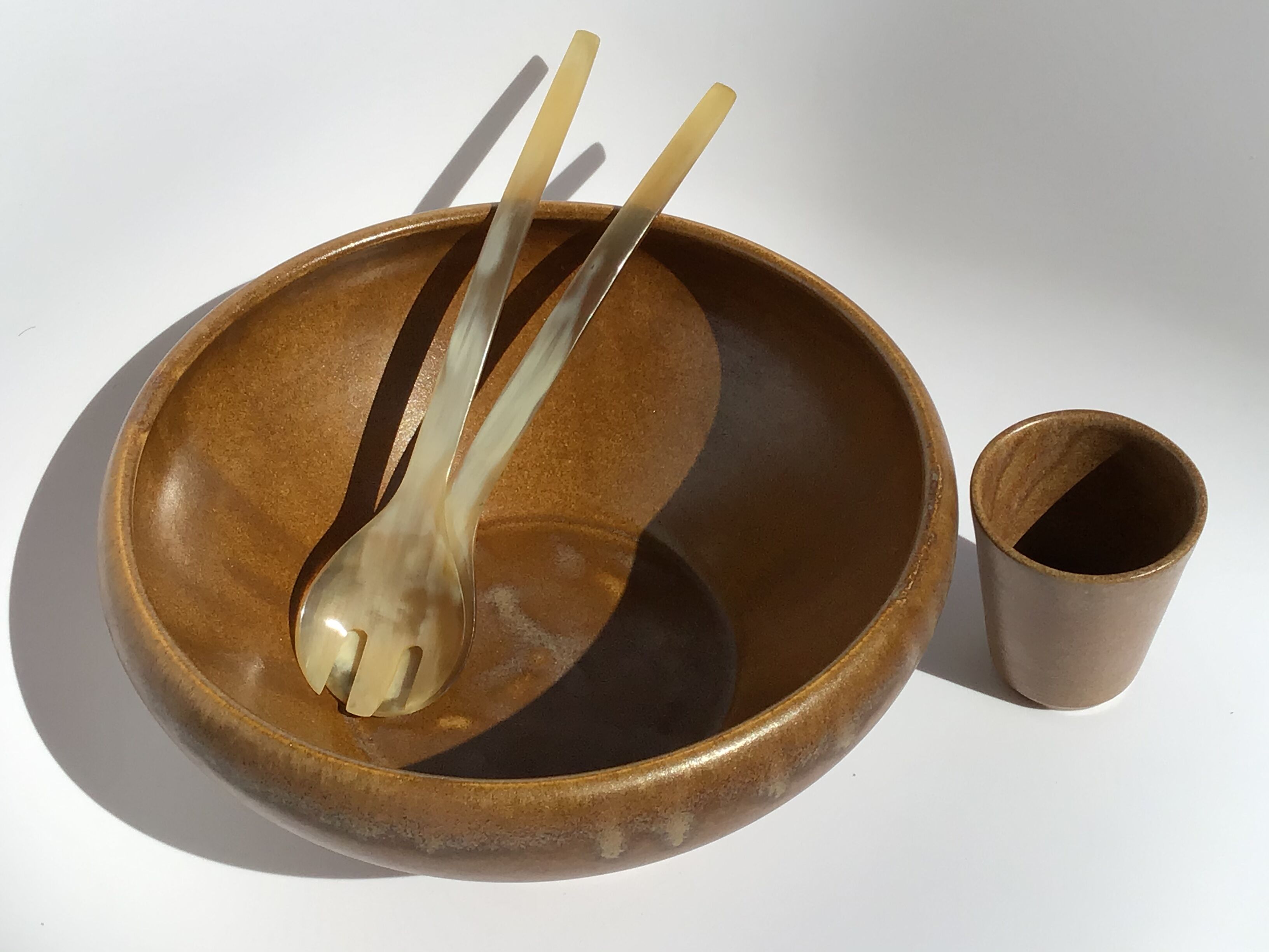 Large Digoin sandstone salad