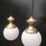Suspensions laiton et verre