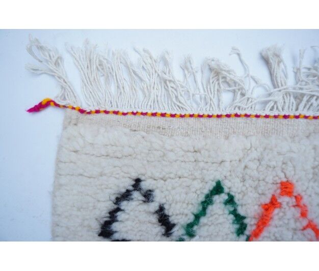 Colorful Berber carpet 138x101cm