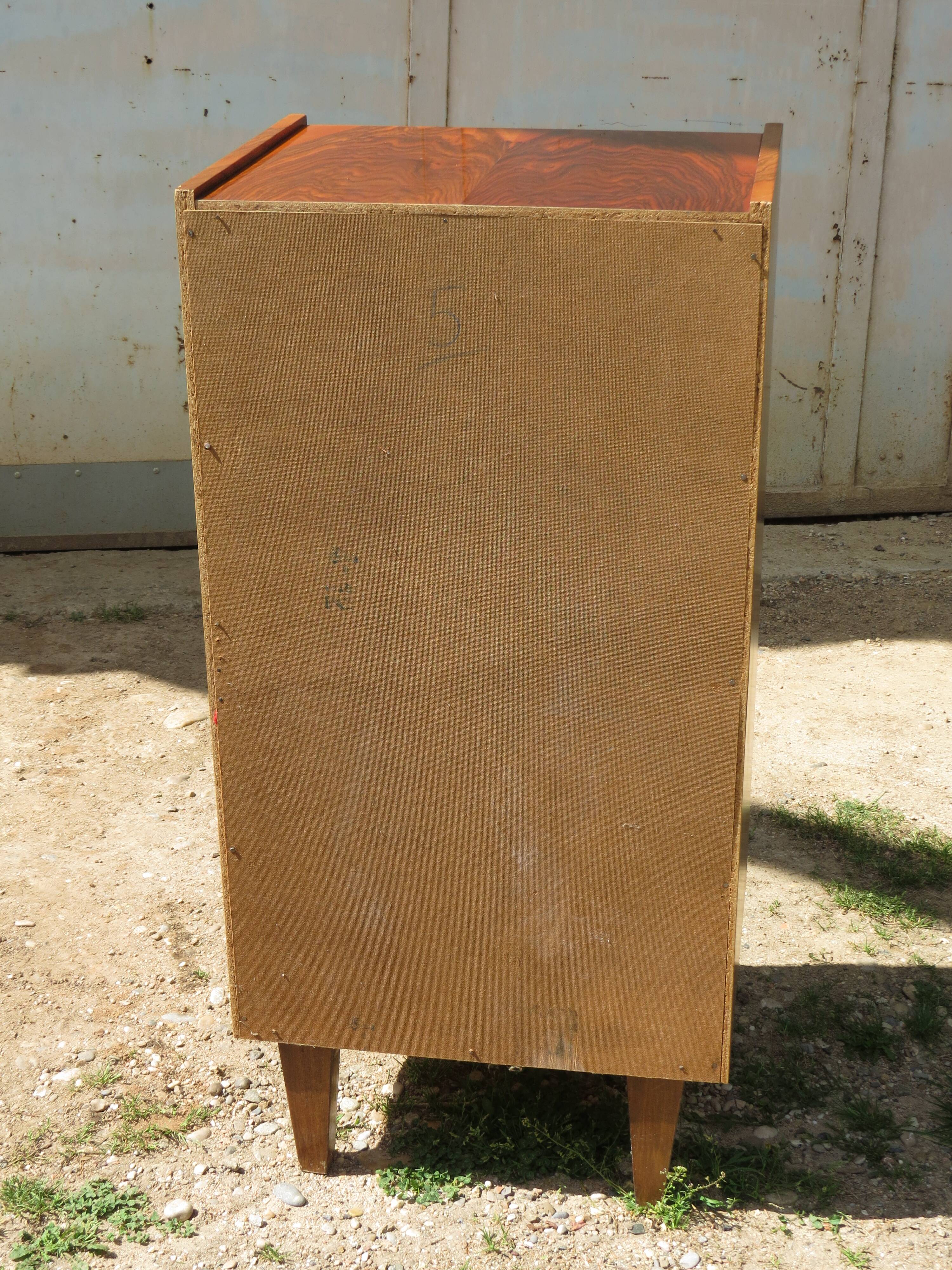 60's rosewood chiffonier