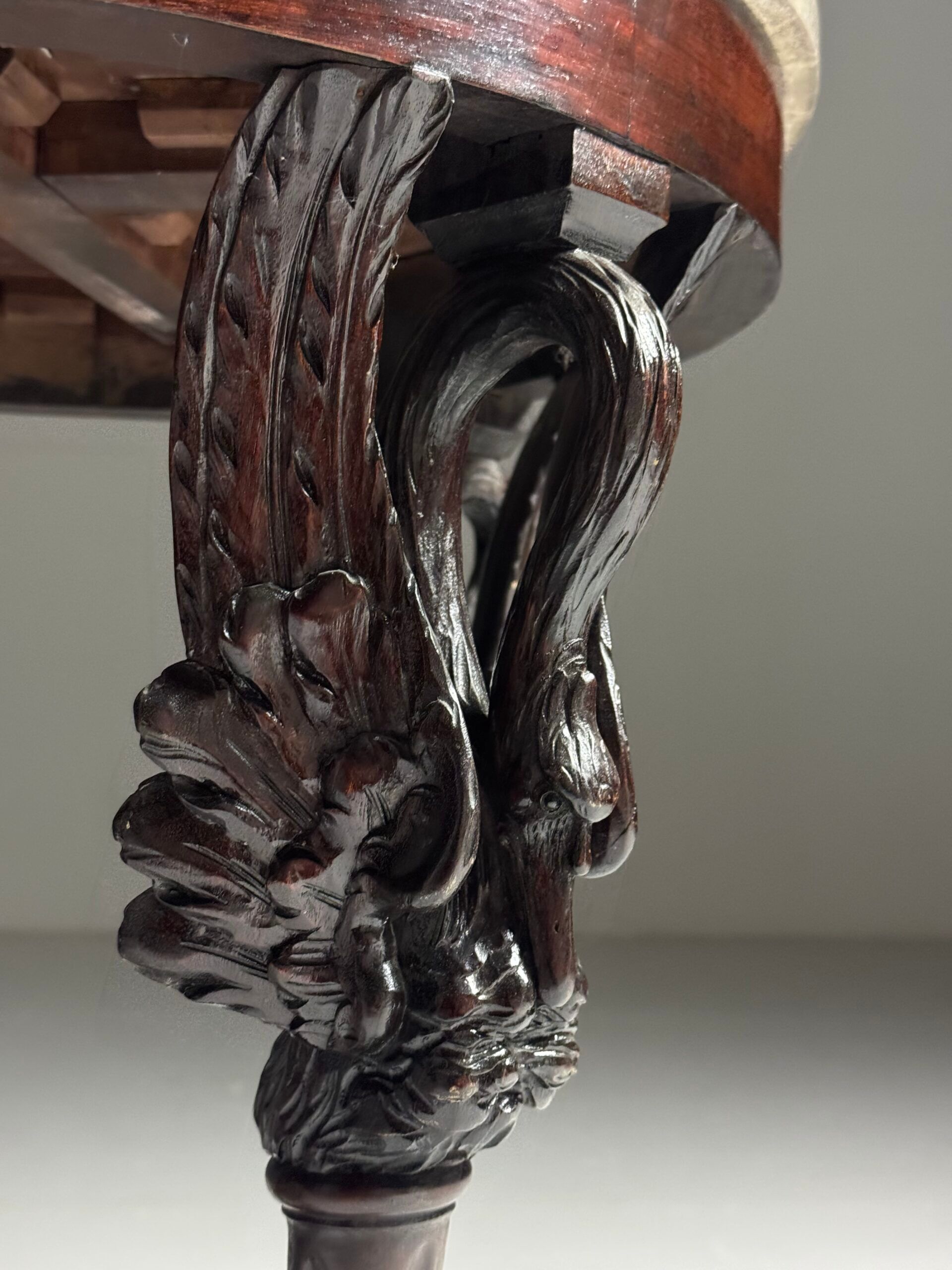 Empire gueridon 19th century mahogany