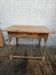 Table de ferme carrée, vintage