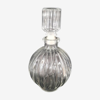 Carafe boule en verre vintage