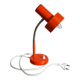 Orange metal lamp 70s