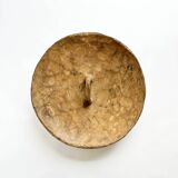 Zulu Wooden Shield | Bamiléké N1 50 cm diameter Black & White