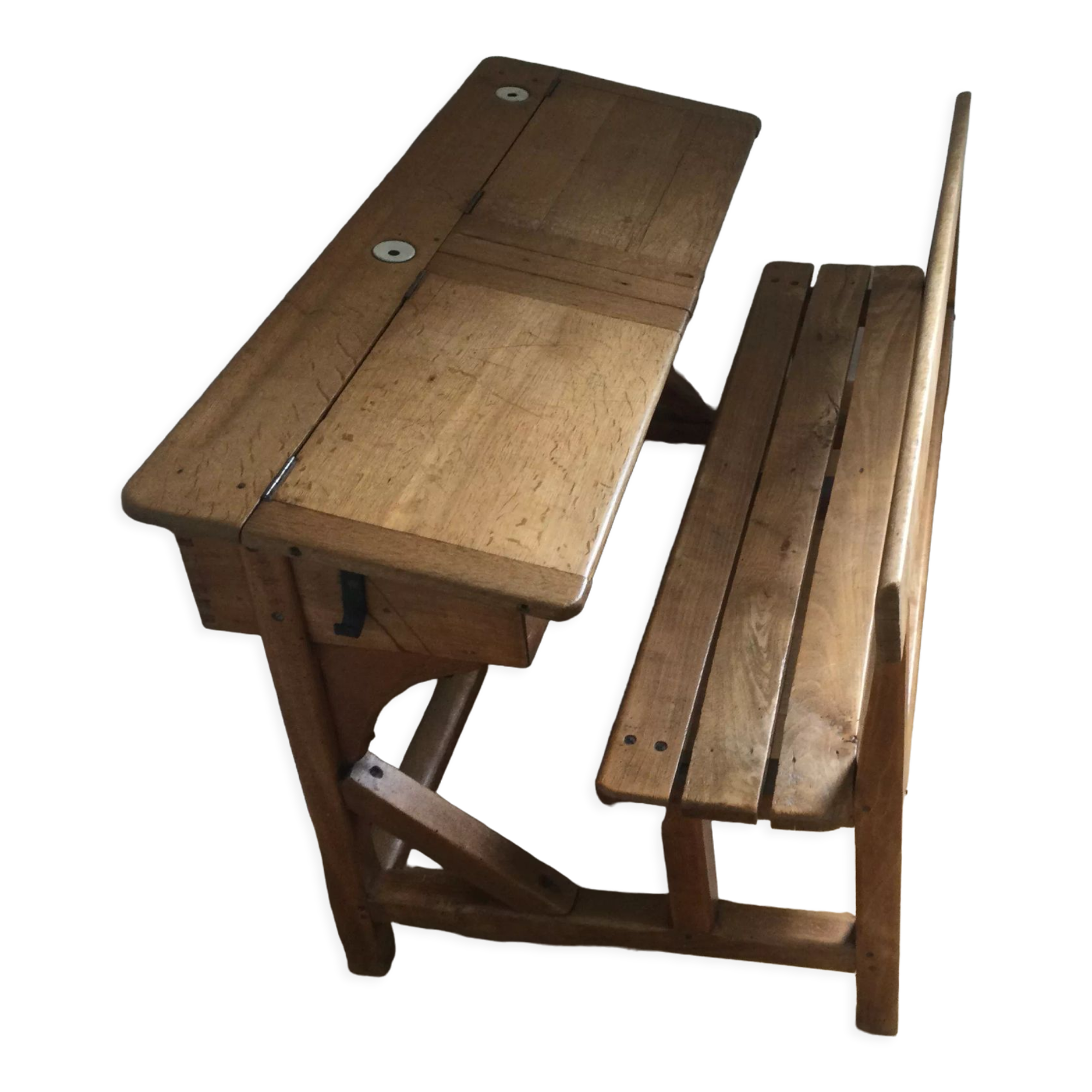 Vintage school desk