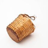 Demijohn and rattan bottle