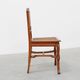 Set of 6 art nouveau dinner chairs in the manner of Victor Horta, Belgium