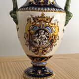 Gien earthenware vase