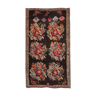 Kilim caucasien antique, Azerbaïdjan laine tissée à la main- 200x370cm